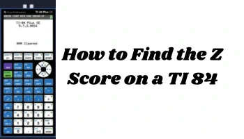 z score on ti 84