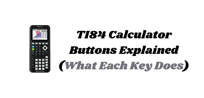 ti84 calculator keys explained